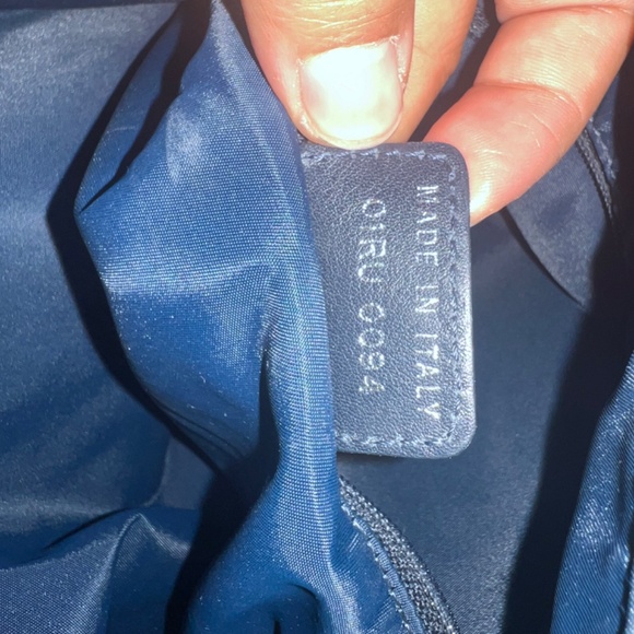 Christian Dior Navy Trotter Crossbody Bag - Picture 3 of 8